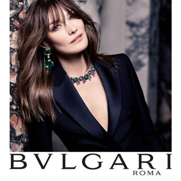 Carla Bruni para a Bulgari - Site RG – Moda, Estilo, Festa, Beleza e mais