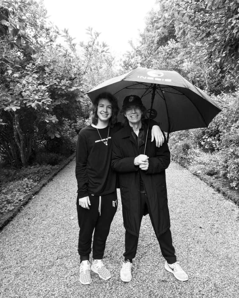 (Lucas e Mick Jagger - Foto: Reprodução/Instagram/@lucasjagger)