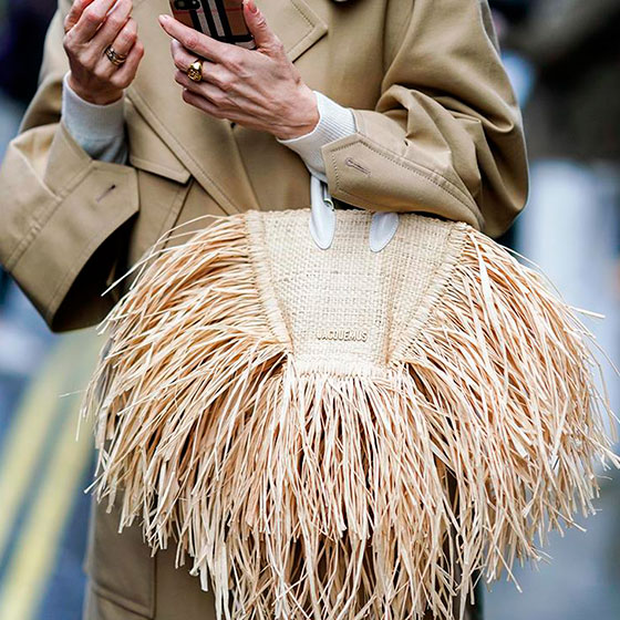 jacquemus bolsa raffia