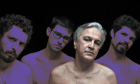 Livro Lado C, que conta a trajetória de Caetano Veloso com a bandeCê