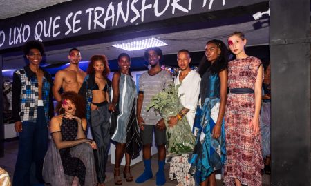 Looks do desfile promovido pela JCRÉ Facilitador no Museu do Lixo. Foto: Selma Souza